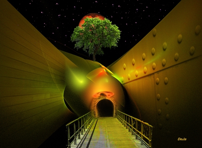strom u tunelu