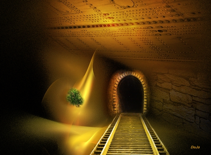 a u tunelu