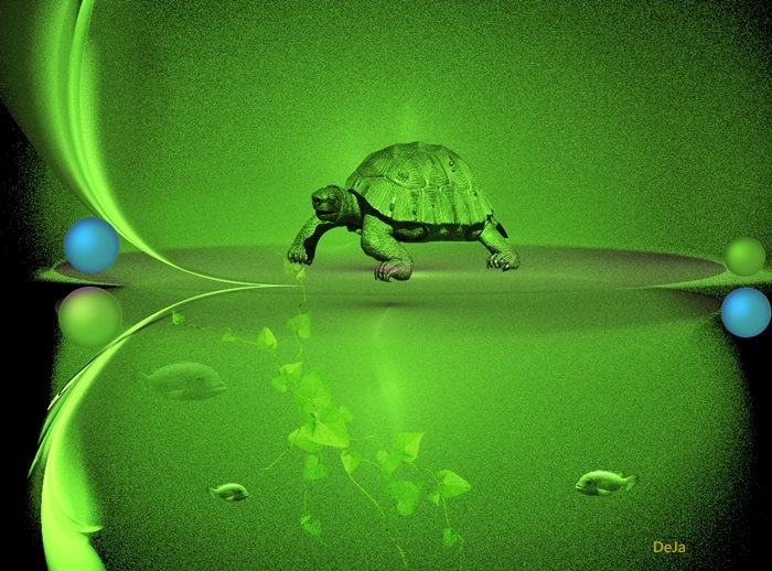 želva u vody